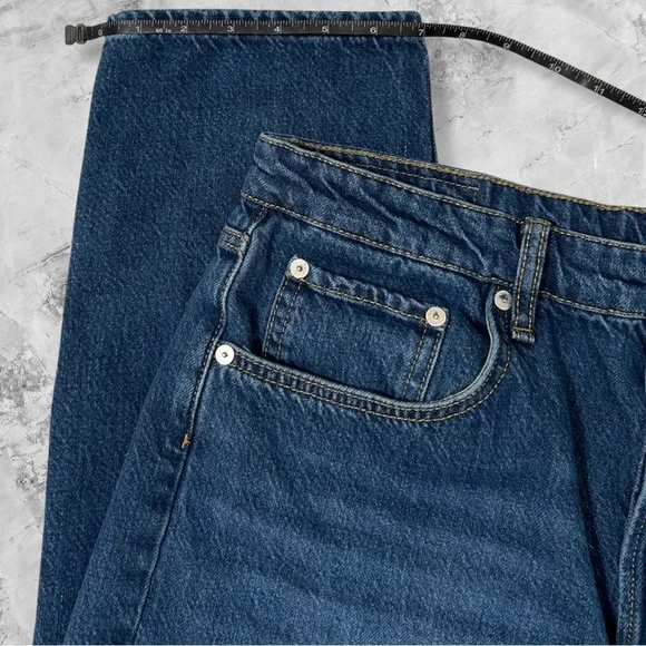 rag & bone Blue Boyfriend Jeans - Picture 14 of 15